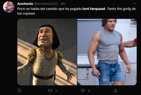 ¿Es Zac Efron o Lord Farquaad? Le caen memes al actor por su nuevo aspecto