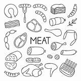 Steak Meat Coloring Pages Stock Vector Illustration O  Vrogueco sketch template