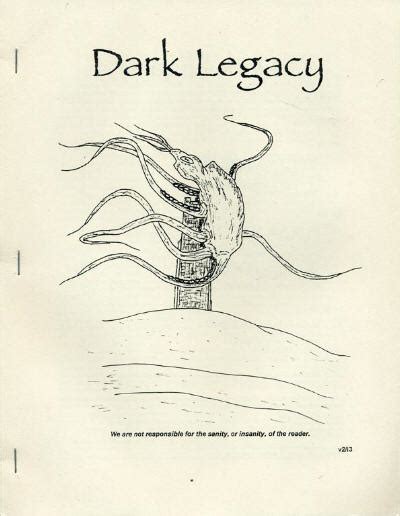 Publication: Dark Legacy, Summer 2000