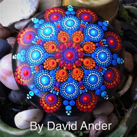 Variety complete set of molds | Etsy Mandala Painted Rocks, Mandala Rock Art, Mandala Stones ...