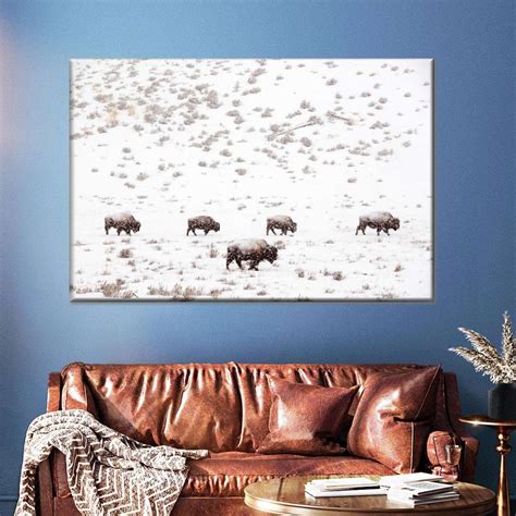 Bison Herd Wall Art | Photography