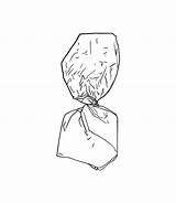 Premium Vector  Candy wrapper Sweet Dessert Food Doodle Linear Cartoon sketch template