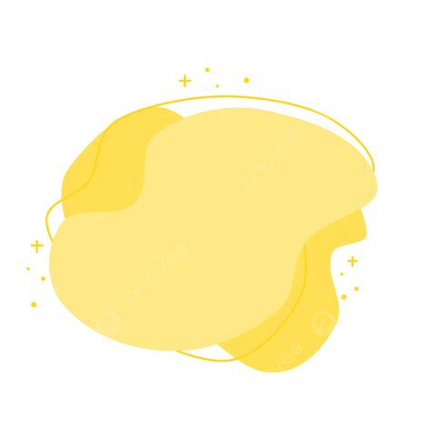 Element Abstract Yellow Pastel Blob, Abstract, Element, Blob PNG Transparent Clipart Image and ...