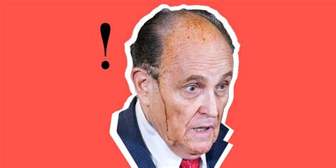 Rudy Giuliani's Melting Hair Dye at Press Conference Explained by an Expert