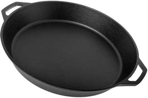 Lodge skillet/frying pan with two handles L17SK3, diameter approx. 43.2 cm | Advantageously ...