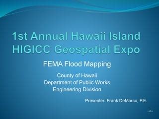 FEMA Flood Mapping | PPT