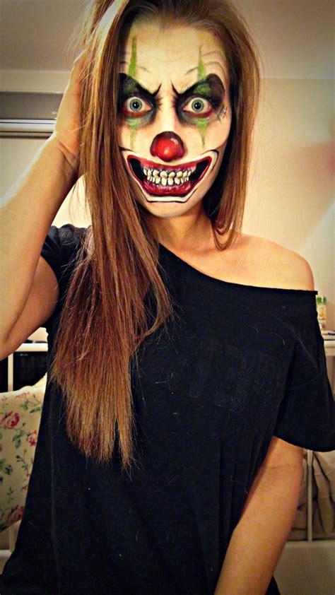 Scary clown makeup | halloween | Pinterest | Clowns, Makeup and Scary clowns