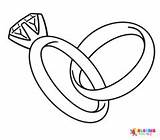 Wedding Ring Coloring Pages  Free Printable sketch template