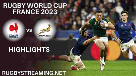 South Africa Vs Tonga Highlights: Rugby World Cup 2023