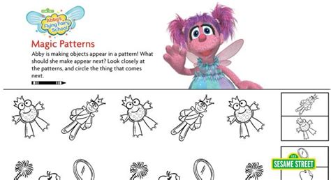 Abby's Flying Fairy School Dust Bunny Buddy Printable | Sesame Street ...