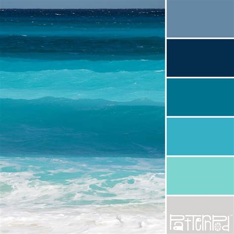 Sea Shore #patternpod #patternpodcolor #color #colorpalettes | Ocean ...