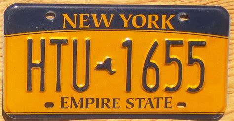 2012 New York base vg | Automobile License Plate Store: Collectible License Plates for Less