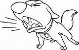 Awesome Bolt Dog Bark Coloring Pages  coloring sketch template