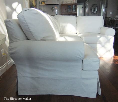 Sectional Slipcover in Natural Duck Cloth | The Slipcover Maker