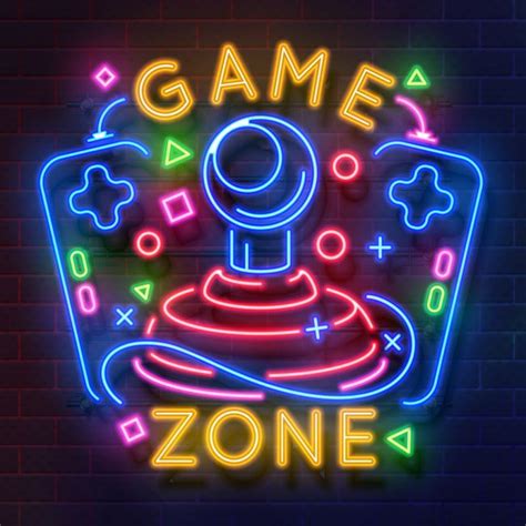 Game Zone LED Neon Sign | Neon signs, Retro games wallpaper, Neon wallpaper