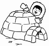 Eskimo Coloring Pages To Print sketch template