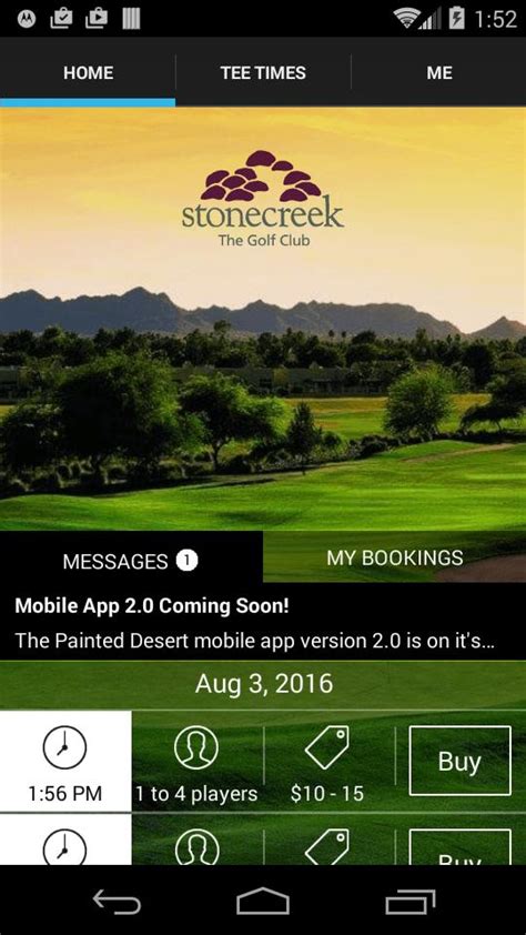 Download Stonecreek Golf Club Tee Times latest 2.10.0 Android APK