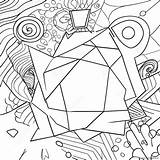 Fun Geometry Shapes Coloring Page 13591 10685 sketch template