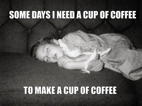 Coffee Meme Card Sleepy Girl Needs to Wake up Need Coffee - Etsy