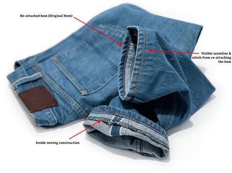 What is an Original Hem Alteration Explained | Denim BMC