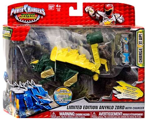 Power Rangers Dino Super Charge Ankylo Zord 6 Action Figure Limited ...