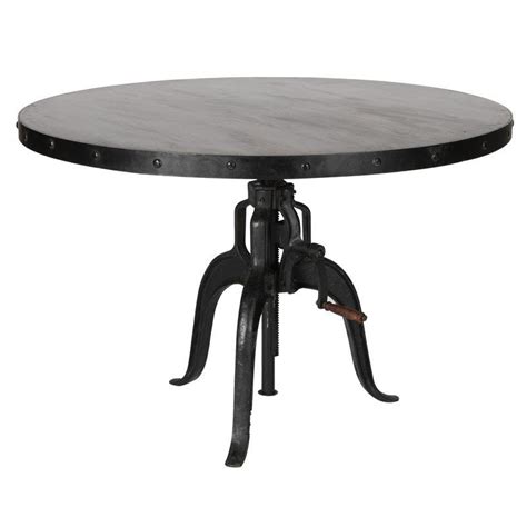 Round Industrial Coffee Table - Ideas on Foter