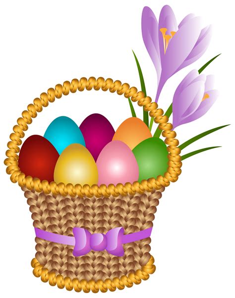 Easter Egg Baskets - ClipArt Best