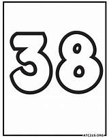 Free Number 38 Coloring Page Download Printable  ATC21S sketch template