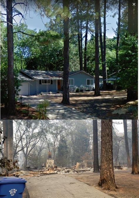 California Before And After The Wildfire (28 pics)