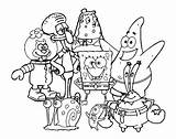 Cool Spongebob Coloring Page » Turkau sketch template