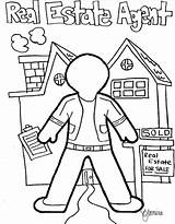 Career Day Coloring Pages Sketch Page sketch template