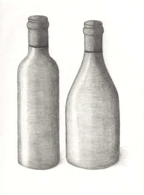 Drawing 101 - Wine Bottle 2 by xycolsen on DeviantArt