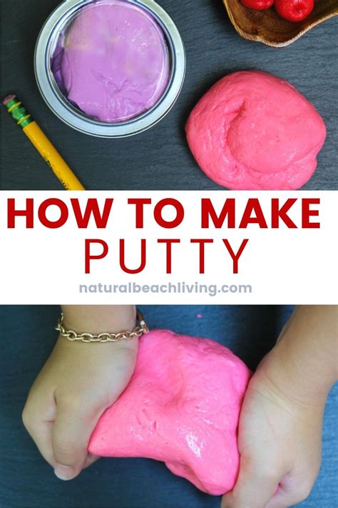 The Best Therapy Putty Recipe You'll Ever Make - Natural Beach Living