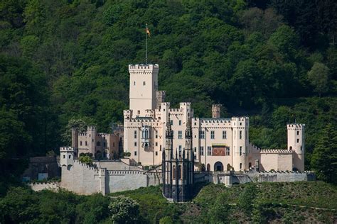 Stolzenfels Castle, Koblenz, Rhineland-Palatinate, Germany, (1842) : r/castles