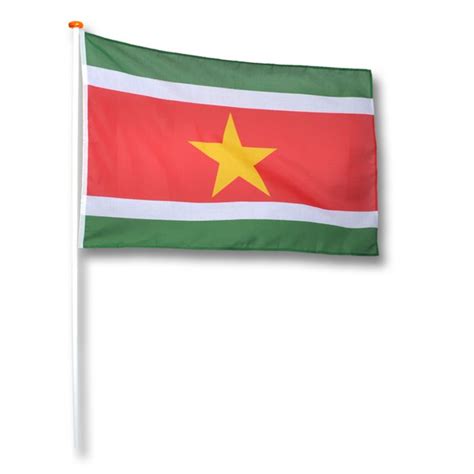 Surinaamse vlag kopen? Scherp geprijsd en uit voorraad leverbaar!