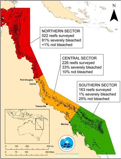 Only 7% of the Great Barrier Reef has avoided cor - Apr 2016 - JCU Australia