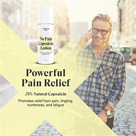 Supplement Spot No Pain Capsaicin Cream, Arthritis Pain Relief Cream for Muscle, Bone & Joints ...