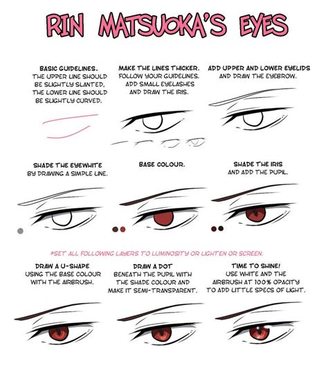 EYES 9: Rin Matsuoka | Hình vẽ mắt, Khuôn mặt, Nhật ký nghệ thuật