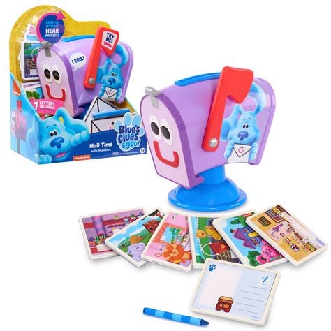 Blue's Clues & You! Mail Time with Mailbox Toy for Kids with Sound, Kids Toys for Ages 3 Up ...