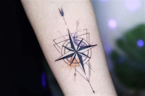 Compass Tattoo Designs: Symbolism and Style in Focus