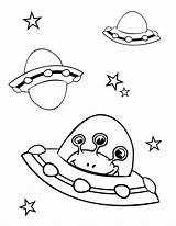 Free Printable Alien Coloring Pages For Kids sketch template