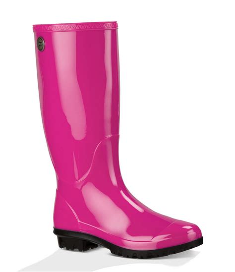 Ugg ® Shaye Rain Boots in Pink | Lyst