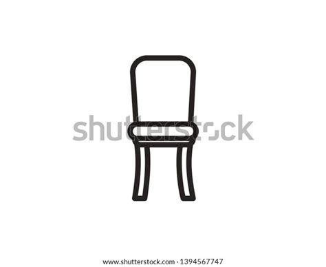 Chair Side View Vector Icon Furniture Stock Vector (Royalty Free) 1394567747 | Shutterstock