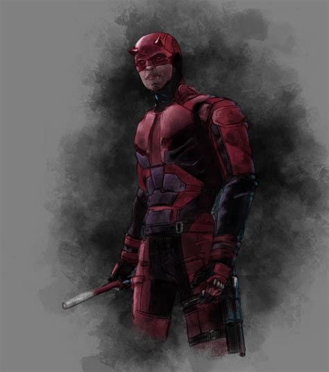 Daredevil fan art that I've done digitally recently. : r/learnart