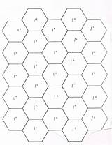 Printable Hexagon Template For English Paper Piecing  sketch template
