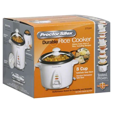 Proctor Silex Durable 8-Cup Rice Cooker - Shop Cookers & Roasters at H-E-B