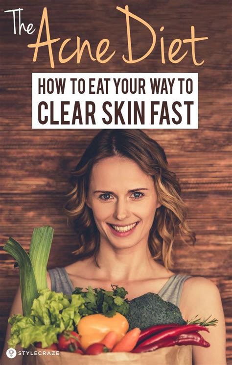 The Acne Diet: How To Eat Your Way To Clear Skin Fast #MinimalistBeautyRoutine in 2020 | Acne ...