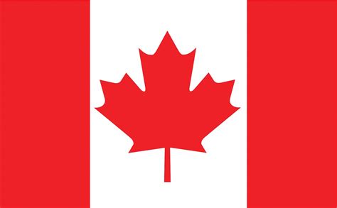 NYLGLO Canada Country Flag, 5 ftH x 8 ftW, Indoor, Outdoor - 5JFV3 ...