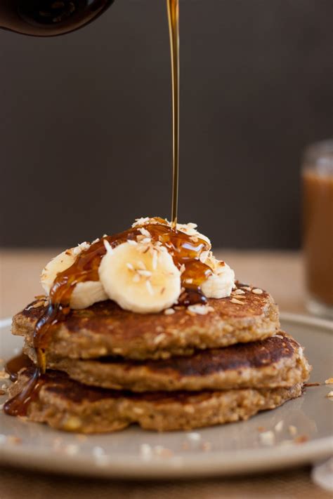 Gluten-Free Banana Oat Pancakes