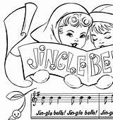 Free Jingle Bells Coloring Pages Download  sketch template